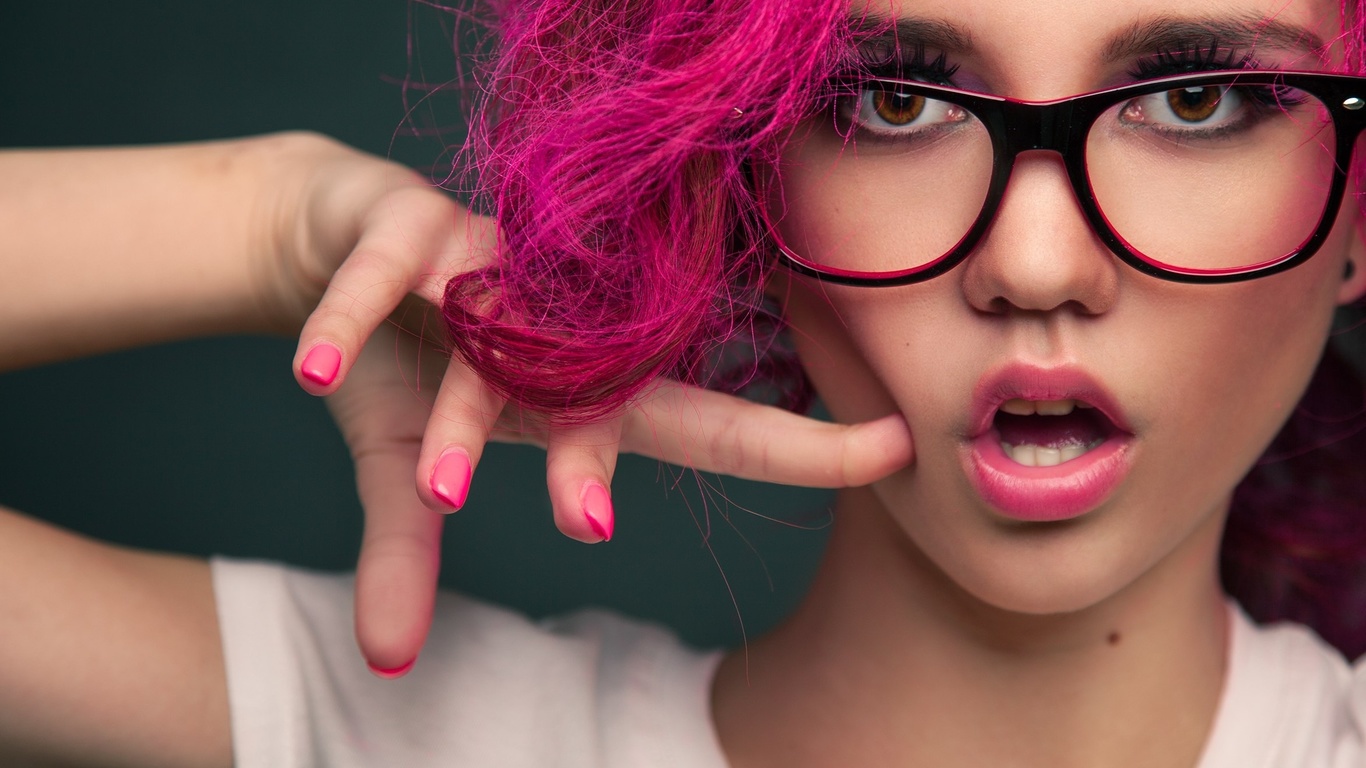 elizabeth broflovski, women, model, face, portrait, dyed hair, glasses, , , , , 