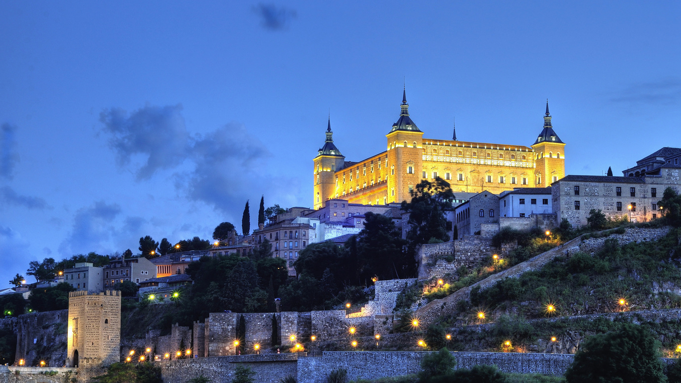 , , , hdr, , , alcazar, toledo, 