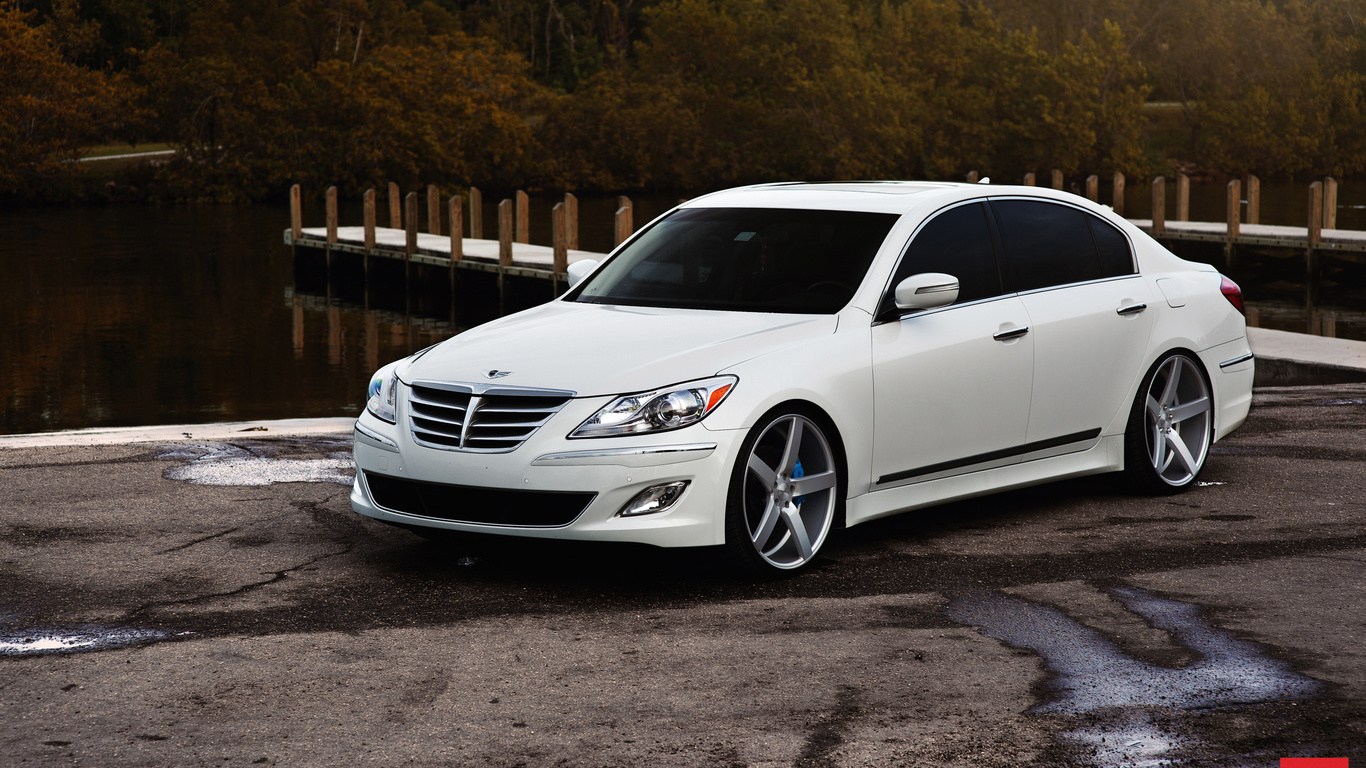 hyundai, , genesis, vossen, wheels