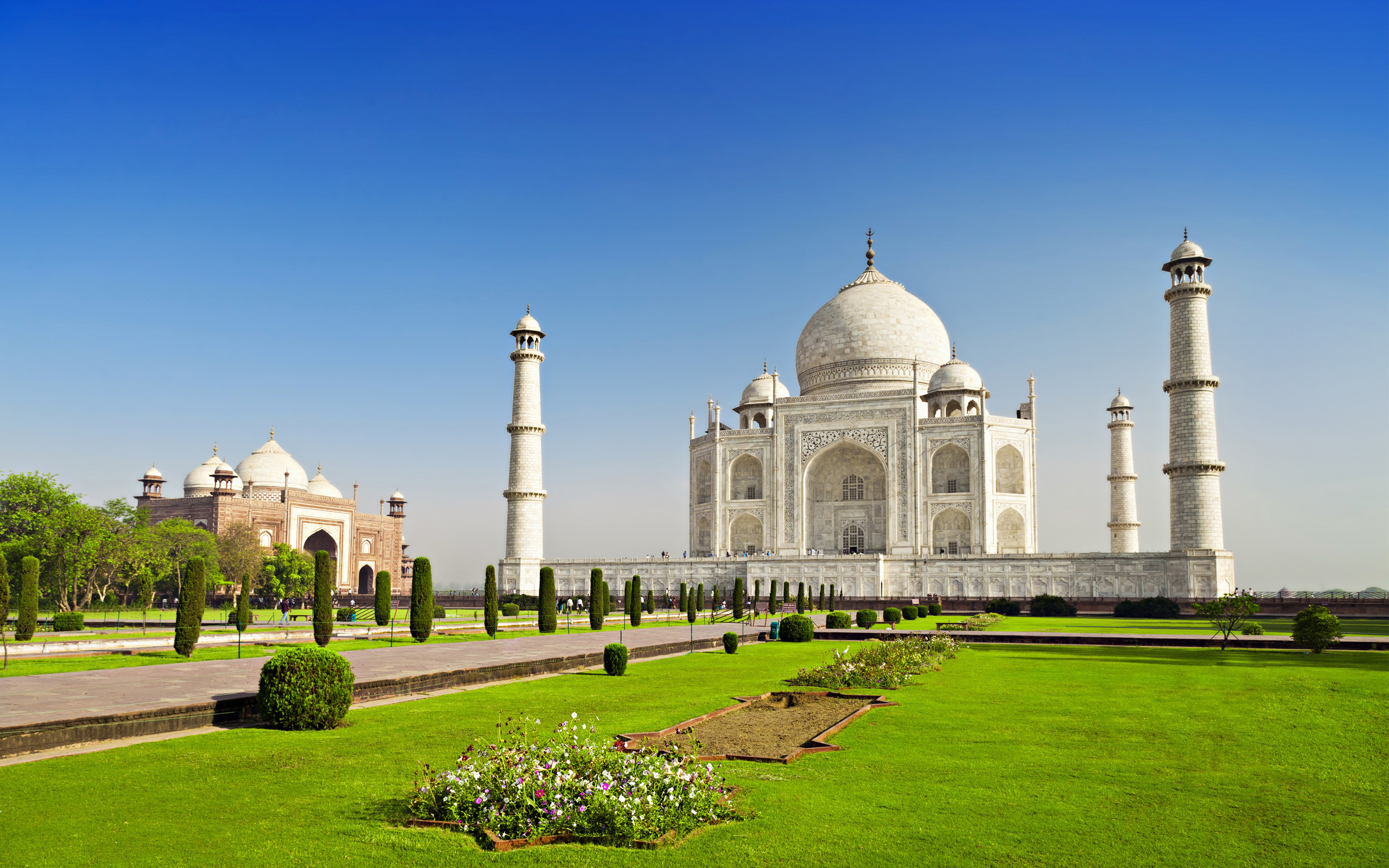 taj mahal, india, monument, mausoleum, edificacion