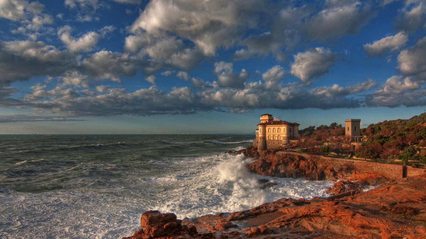 , , , , , hdr, boccale castle livorno, 