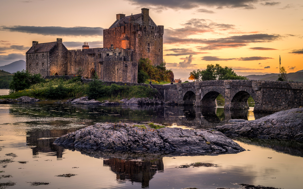 , , , , eilean donan castle, 