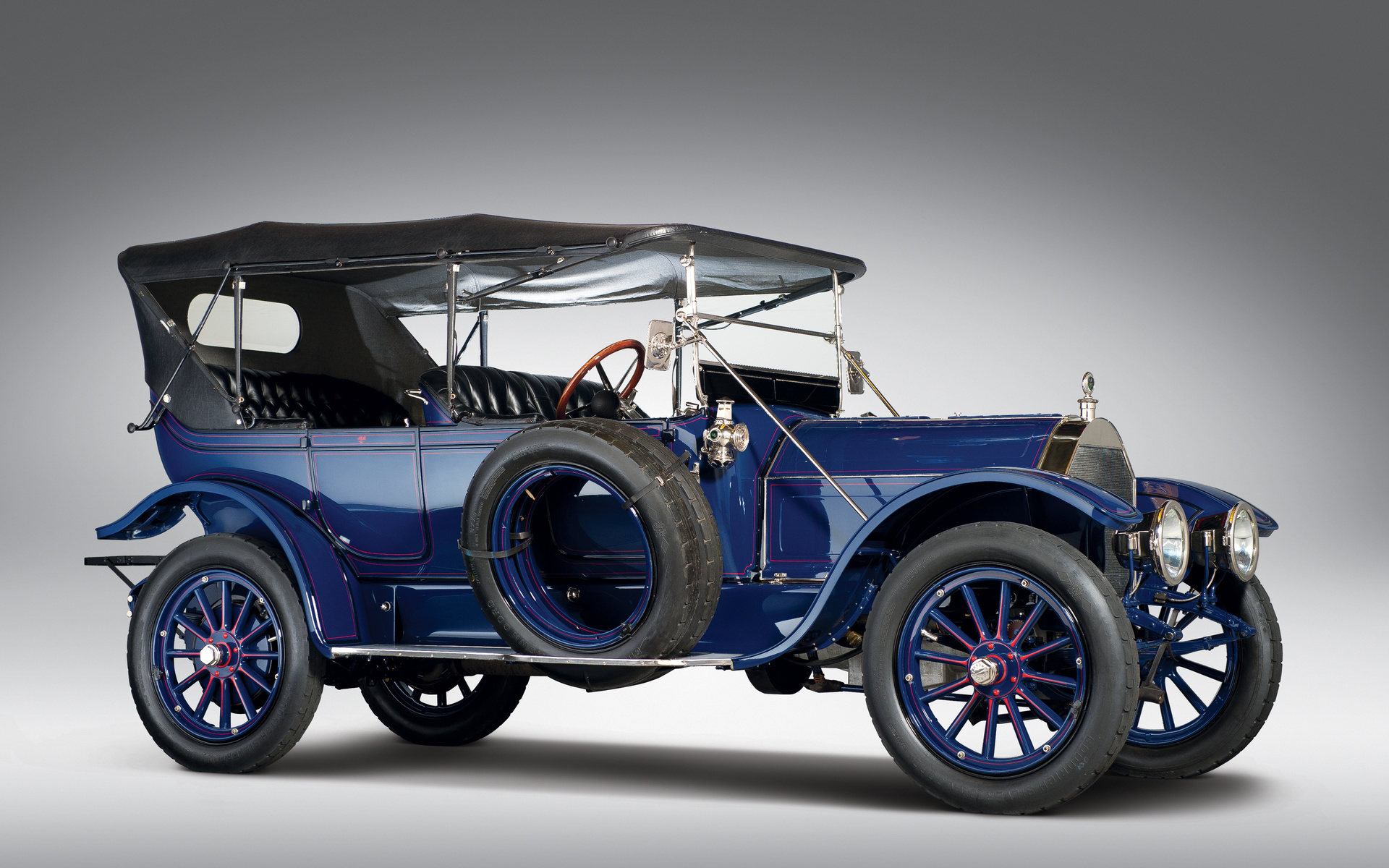 1913, pierce-arrow, model, 48-b 5-pass, touring