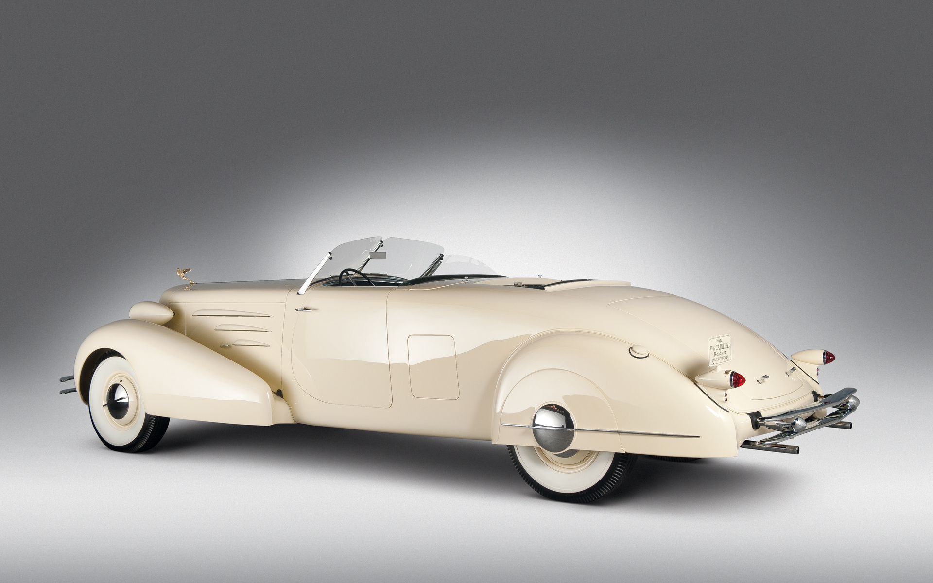 1934, cadillac, v16, series 90, roadster by roxas, 