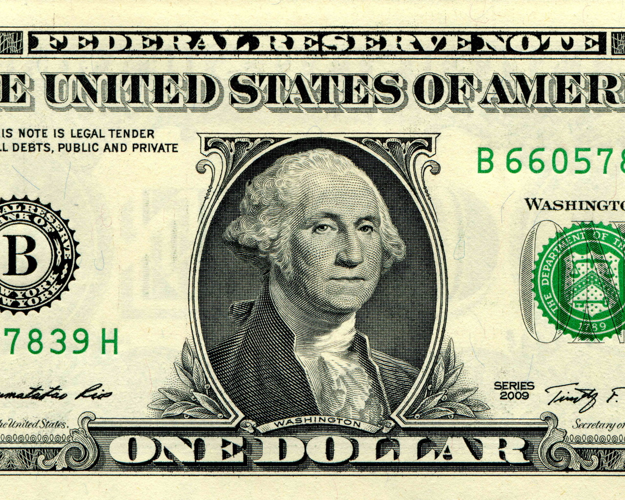 , , , 1, washington, federal reserve note