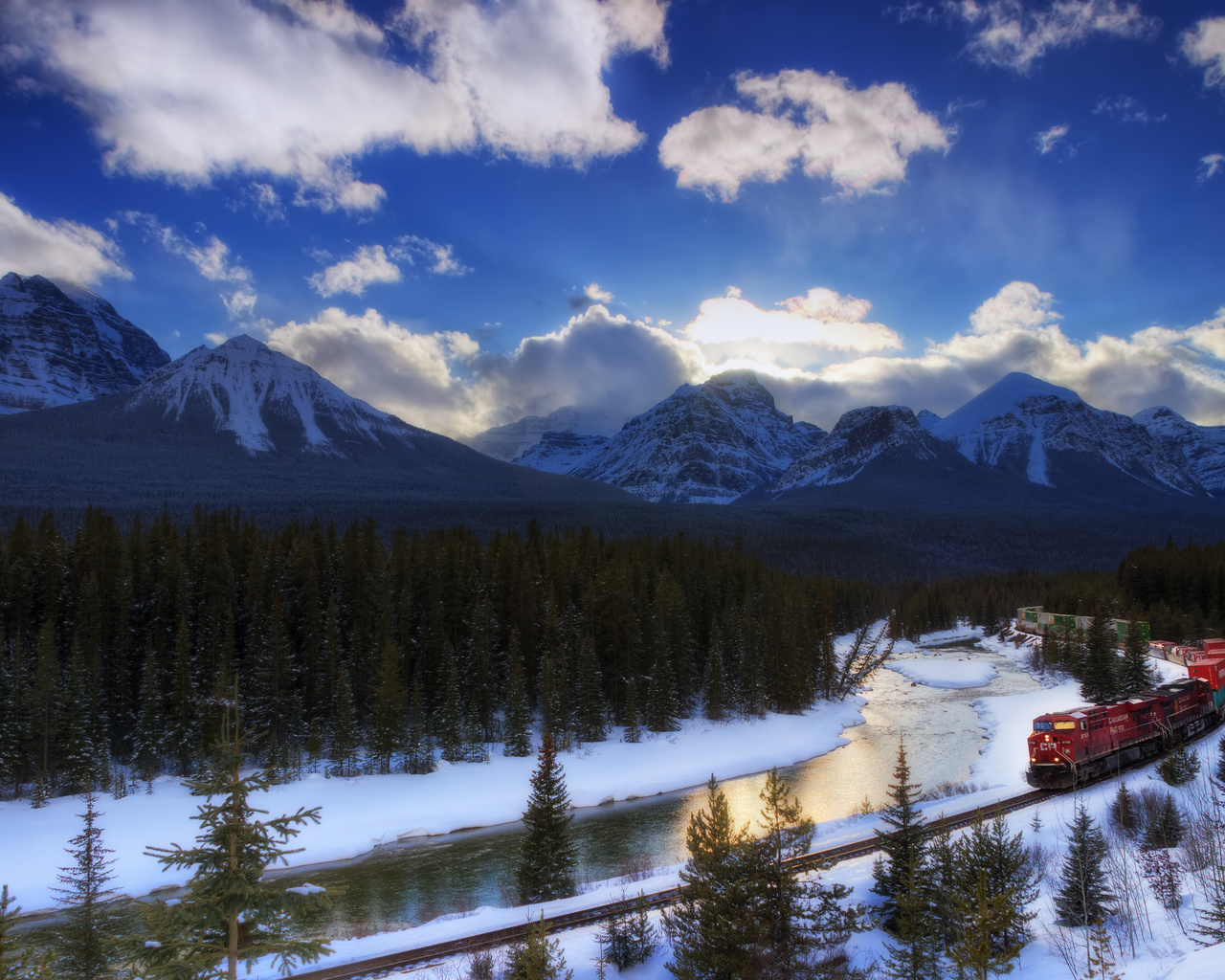 banff, national park, bow river, , ,  , , 