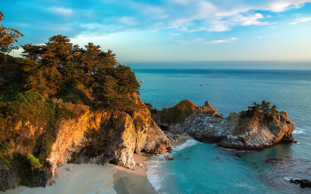 mcway , big sur,    state park, mcway falls, big sur, julia pfeiffer burns state park, , 