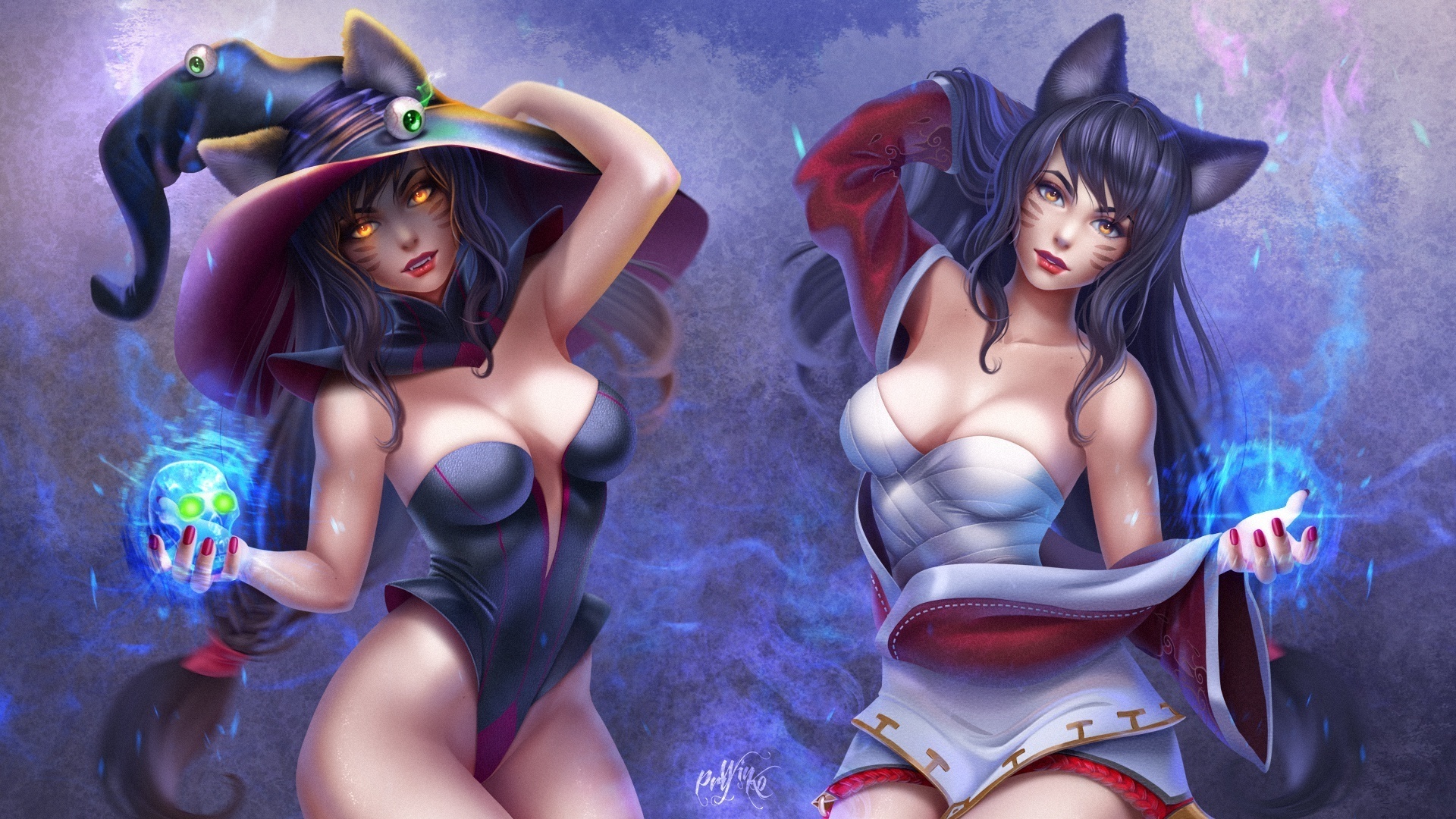 , , league of legends, ahri, lol