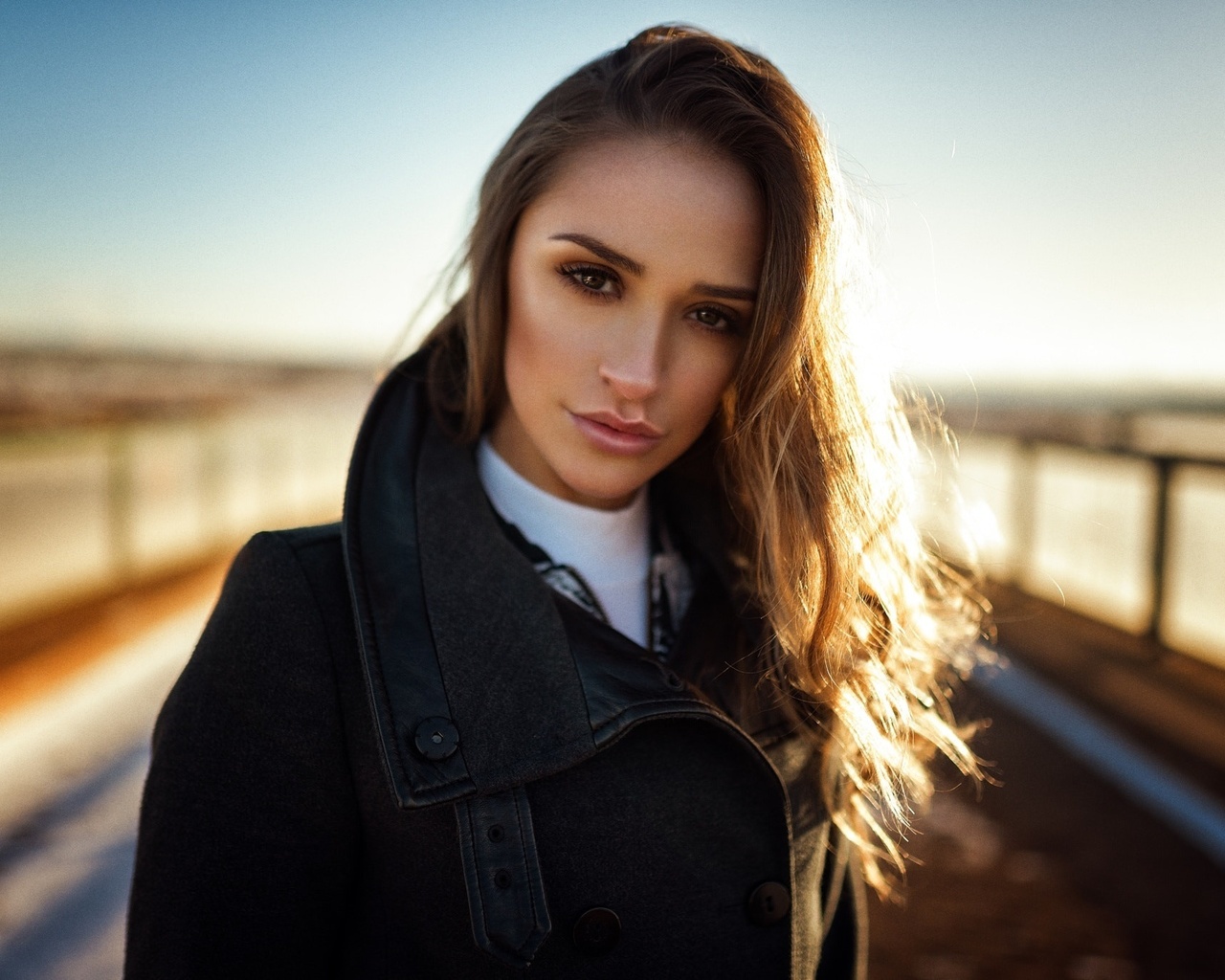 women, portrait, face, depth of field, miro hofmann, , ,  , ,  