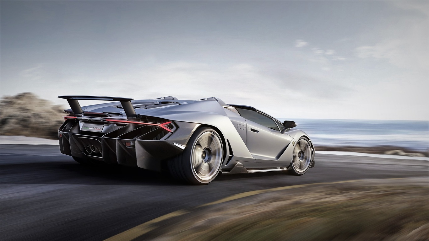 2017, lamborghini, centenario, roadster