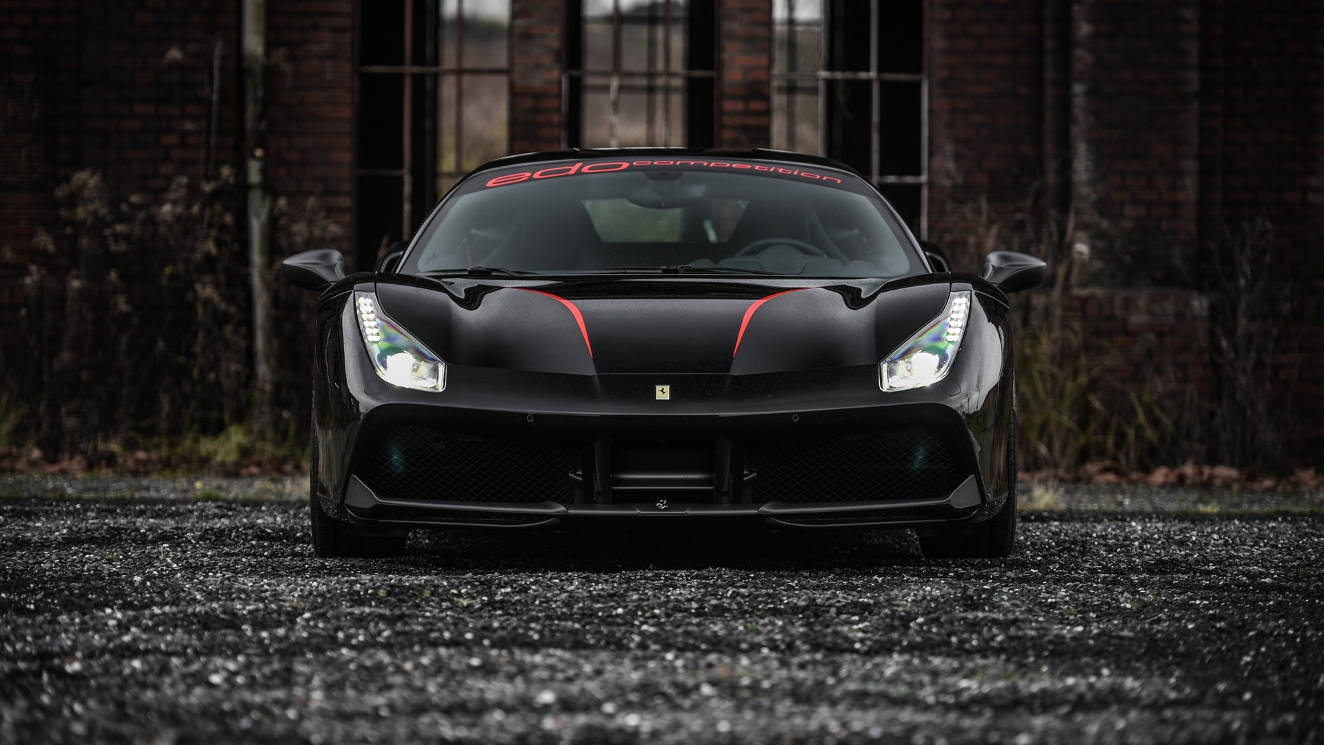 , , 488, , , edo, competition, ferrari, 488, gtb, black, supercar