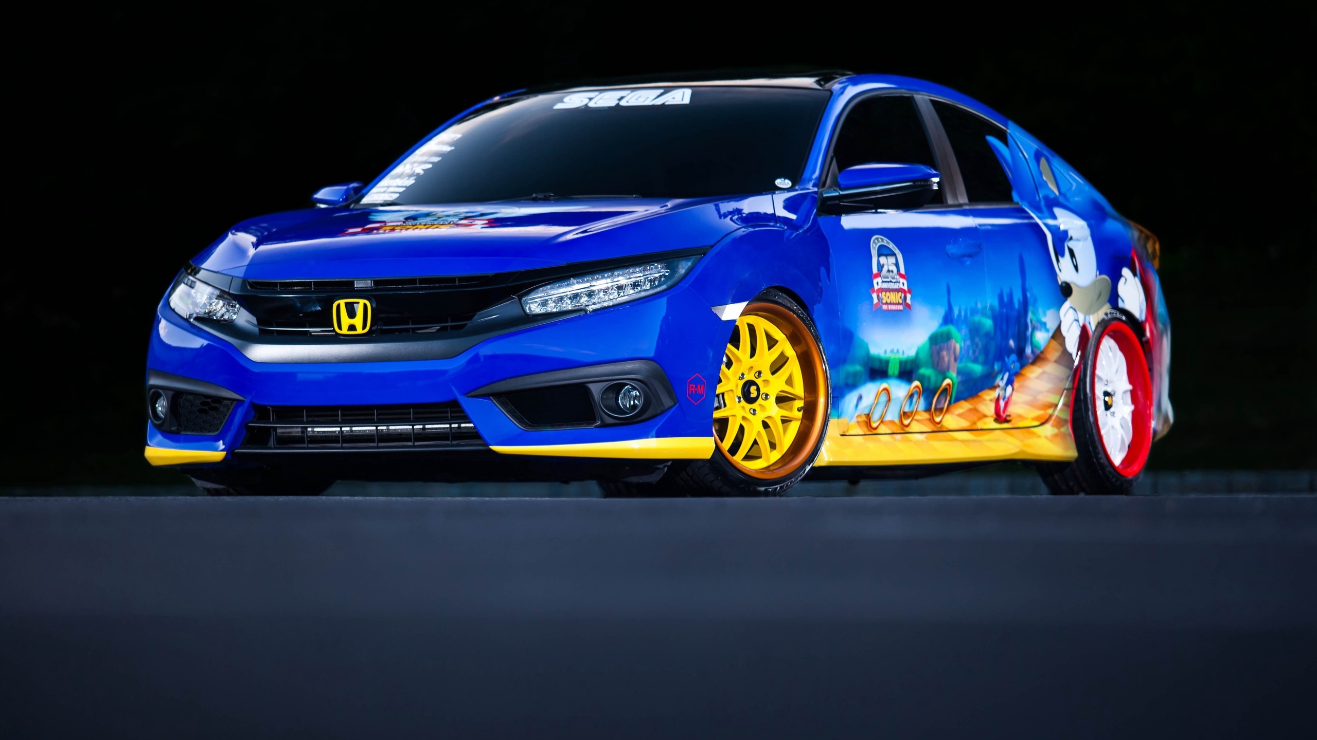 , , , , , honda, civic, sedan, blue, sonic, 