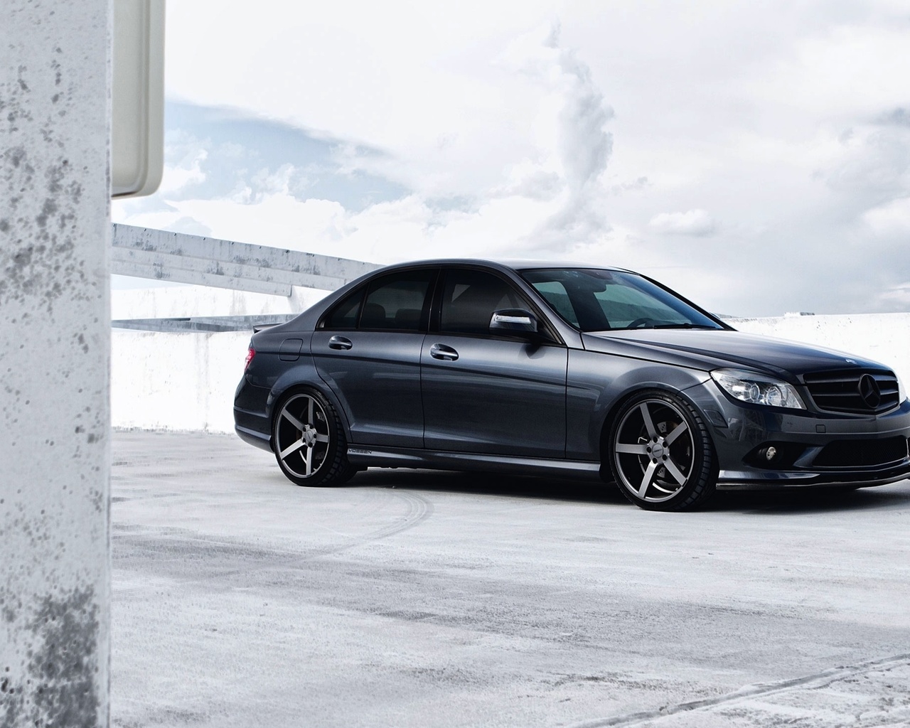 mercedes benz, c class, machine, tuning