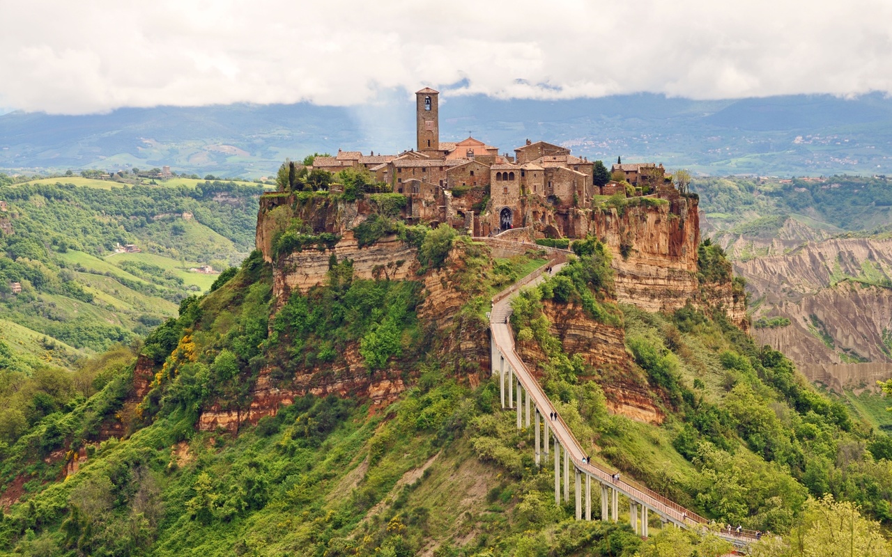 italy, umbria, civita di bagnoregio, , ,  