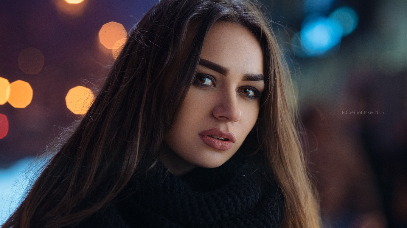 women, face, roma chernotitckiy, depth of field, portrait, , , , , 