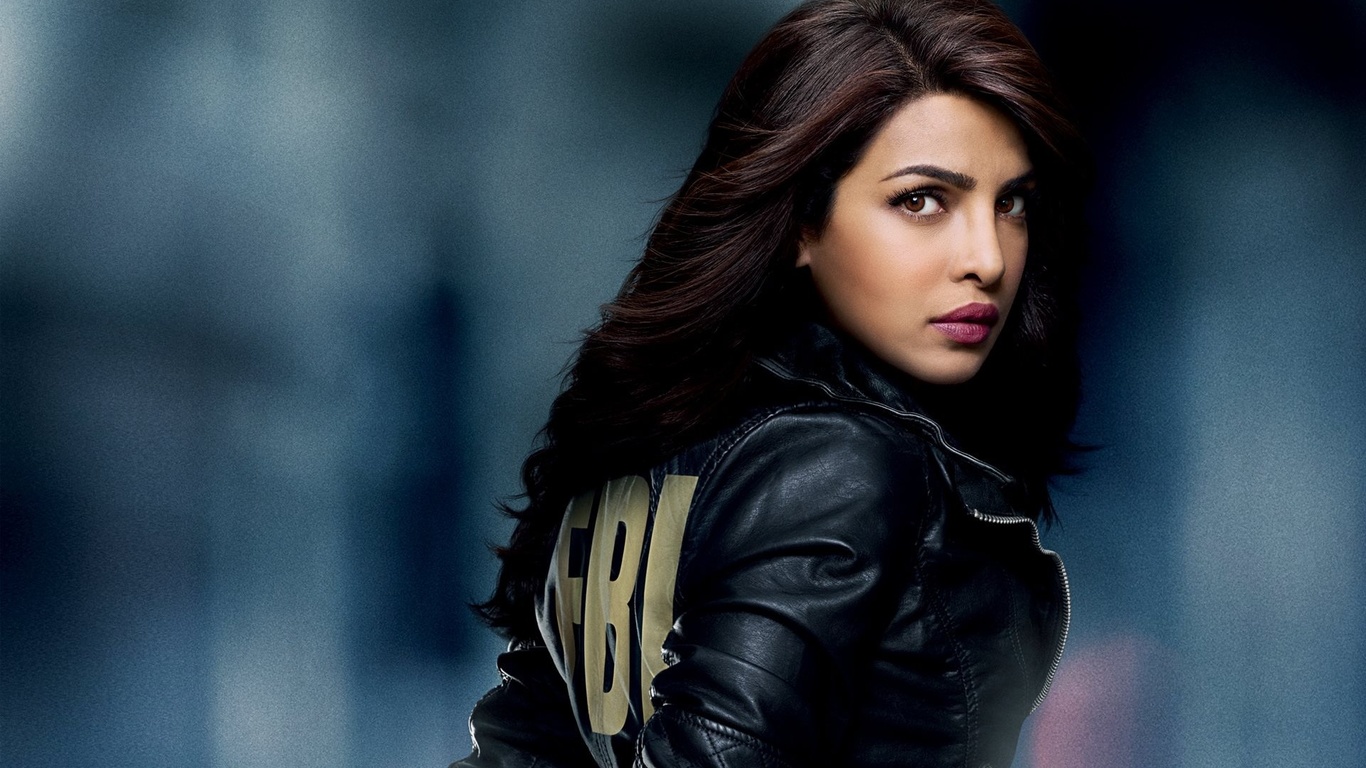 television channel abc, quantico, priyanka chopra, academy quantico, cadet, indian, miss world in 2000, fbi, series, singer, suspicion of terrorism, detained, oriental, arrested, special agent, actress, tv series, agent, jacket, brown hair, abc, miss, bro