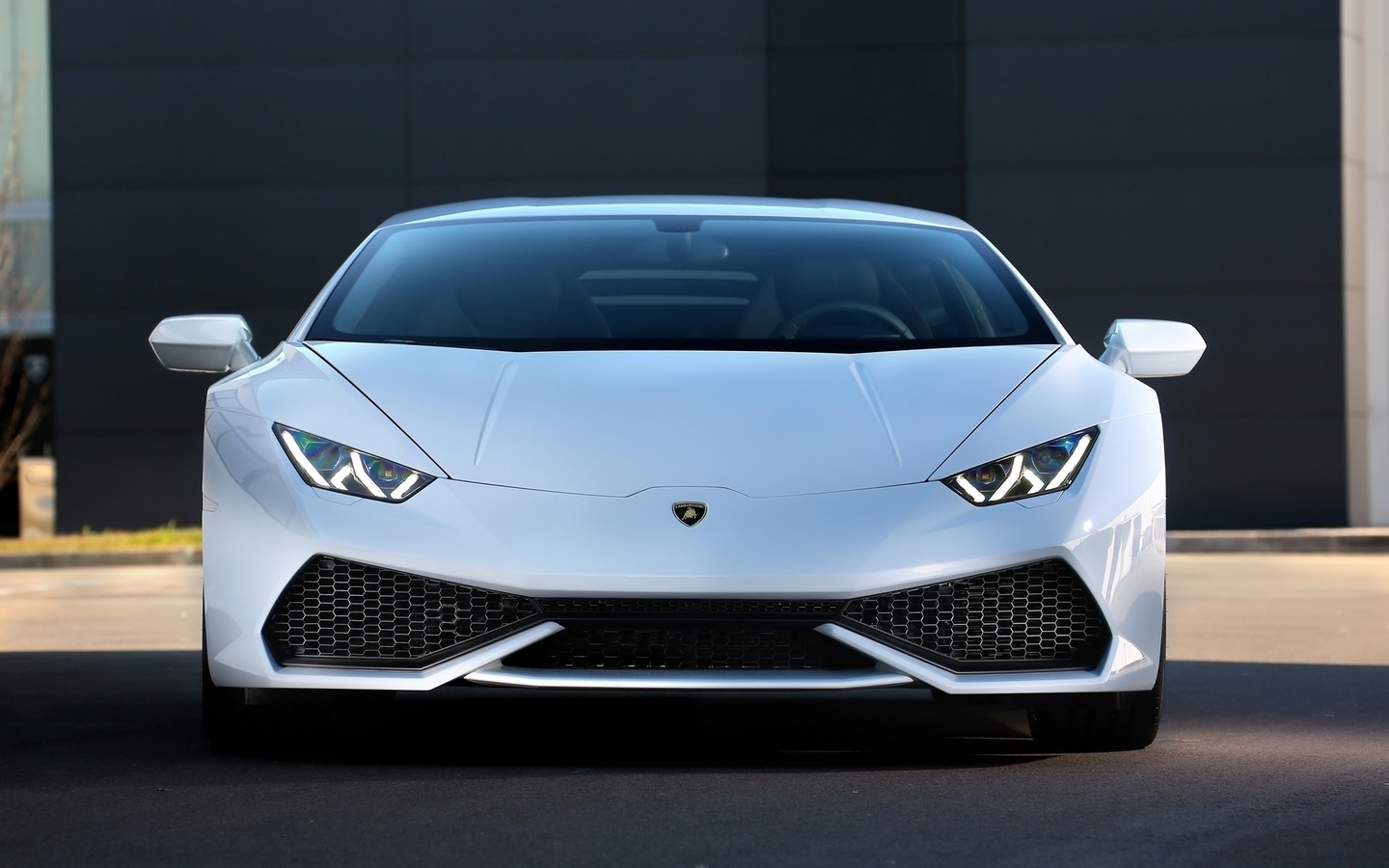 lamborghini, huracan, front