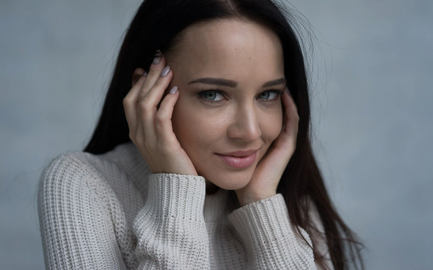 angelina petrova, women, model, face, portrait, simple background,  , , , , , , , , 