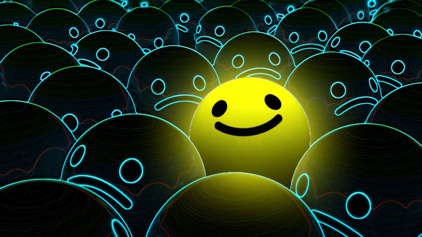 smiley, face, , 3d