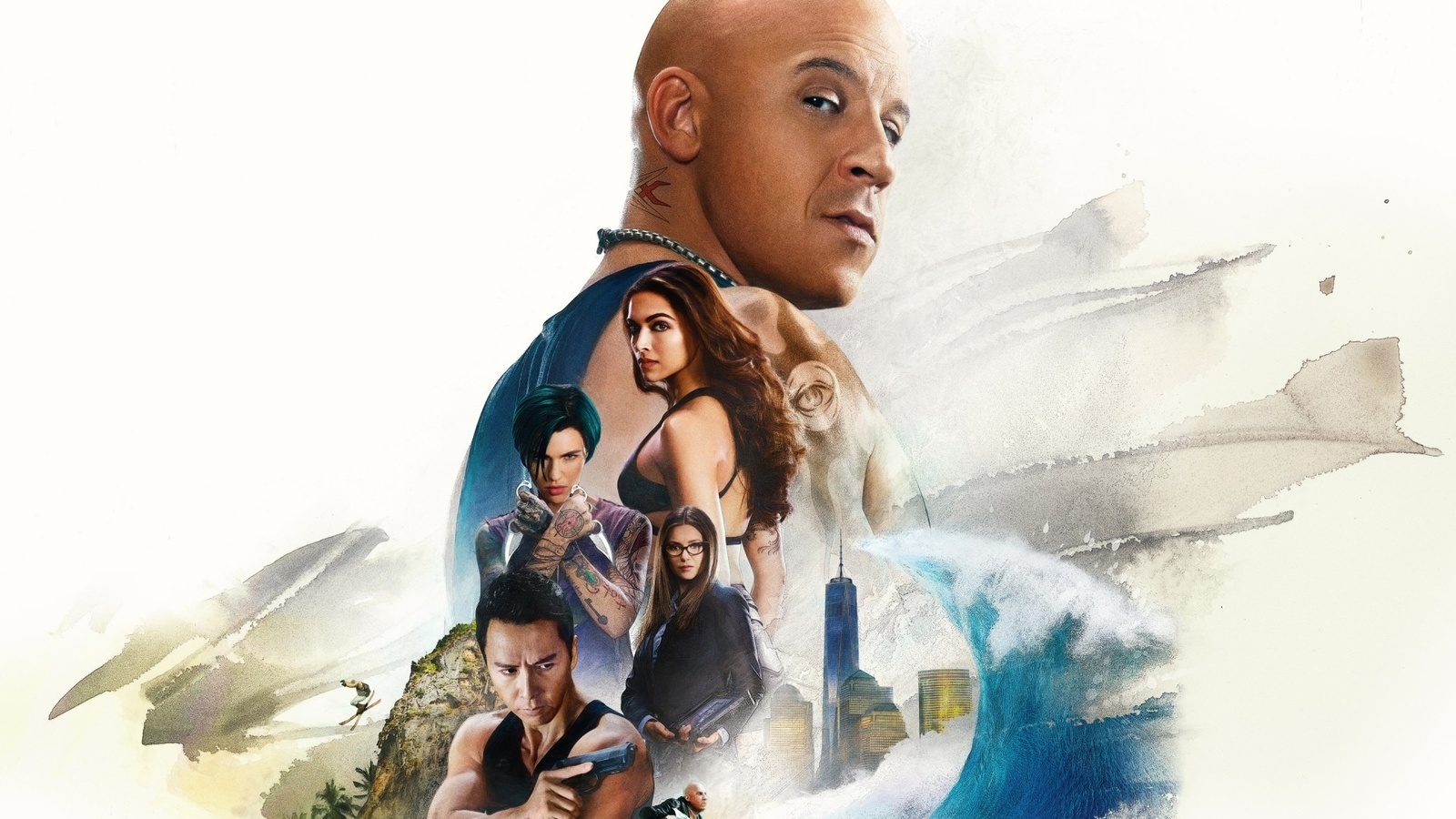 motorbike, girl, movie, vin diesel, nina dobrev, neymar, sniper, deepika padukone, xxx: return of xander cage