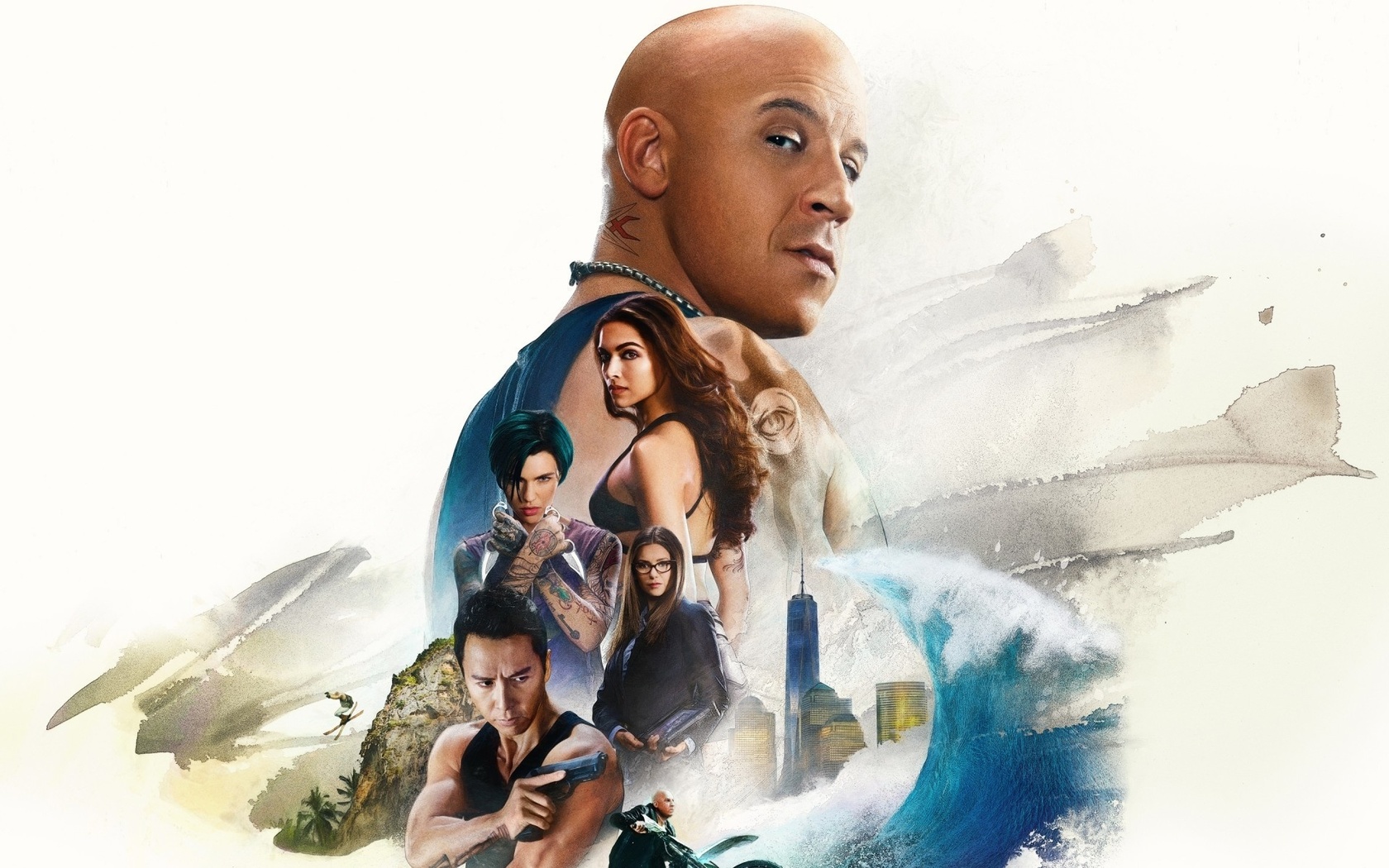 motorbike, girl, movie, vin diesel, nina dobrev, neymar, sniper, deepika padukone, xxx: return of xander cage