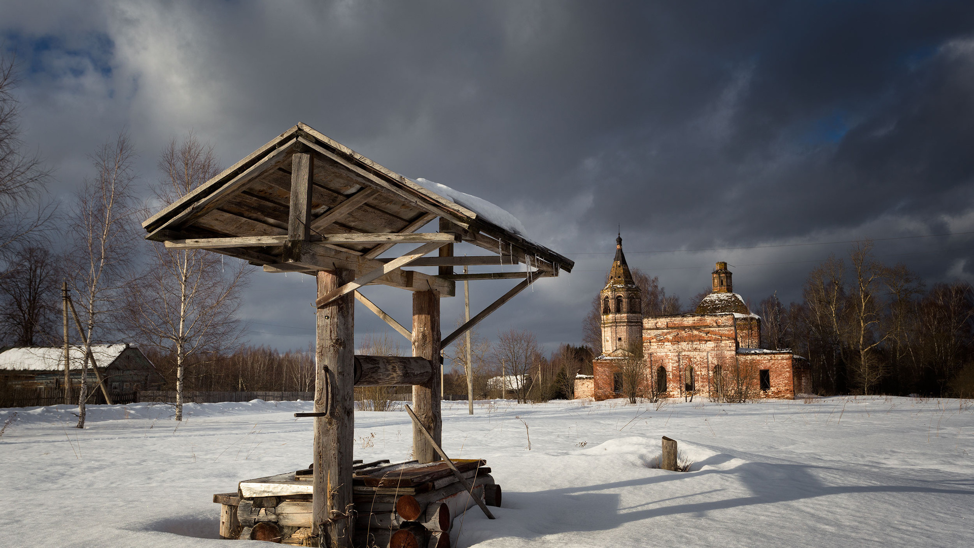 Картинка старая церковь