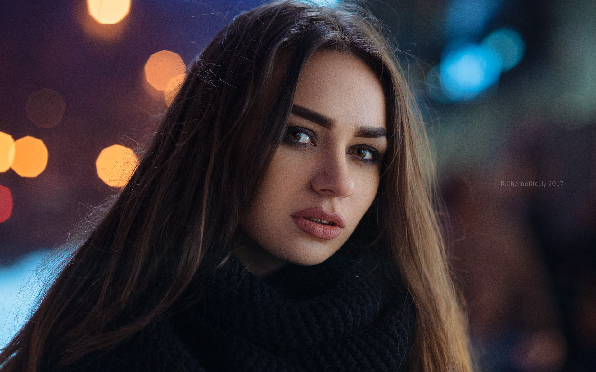 women, face, roma chernotitckiy, depth of field, portrait, , , , , 