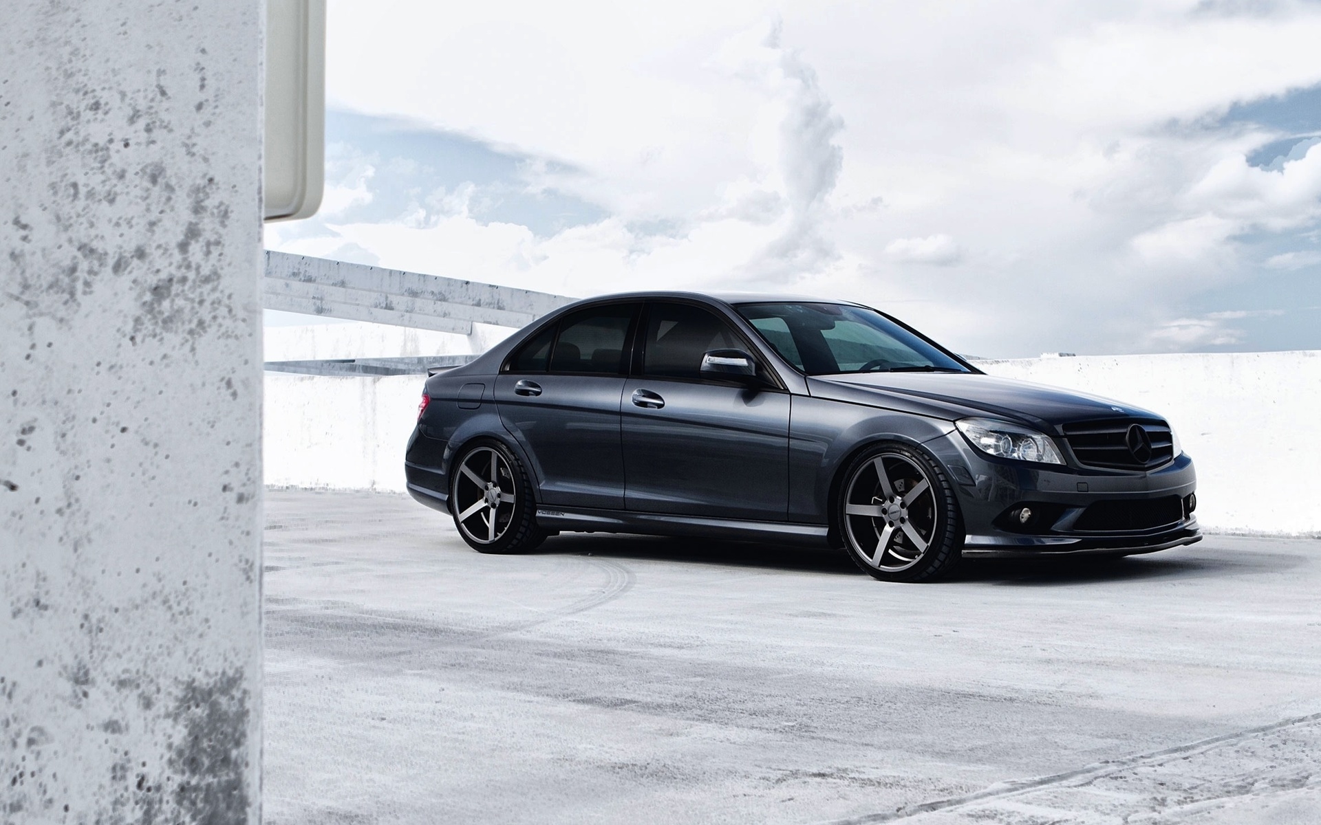 mercedes benz, c class, machine, tuning