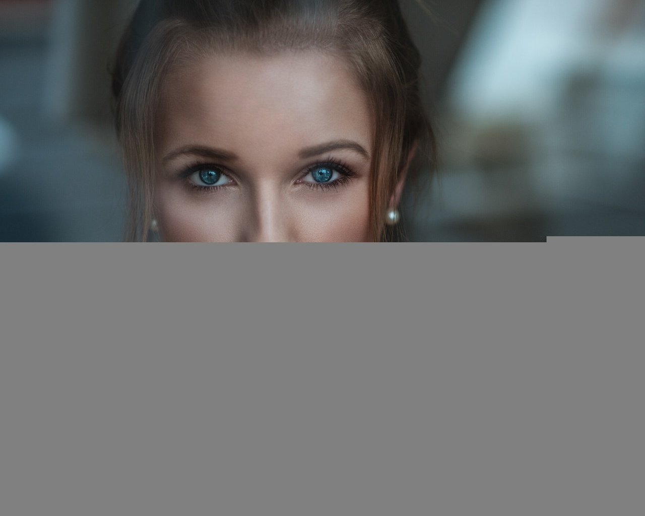 women, blonde, face, blue eyes, portrait, depth of field, , , ,  , , ,  