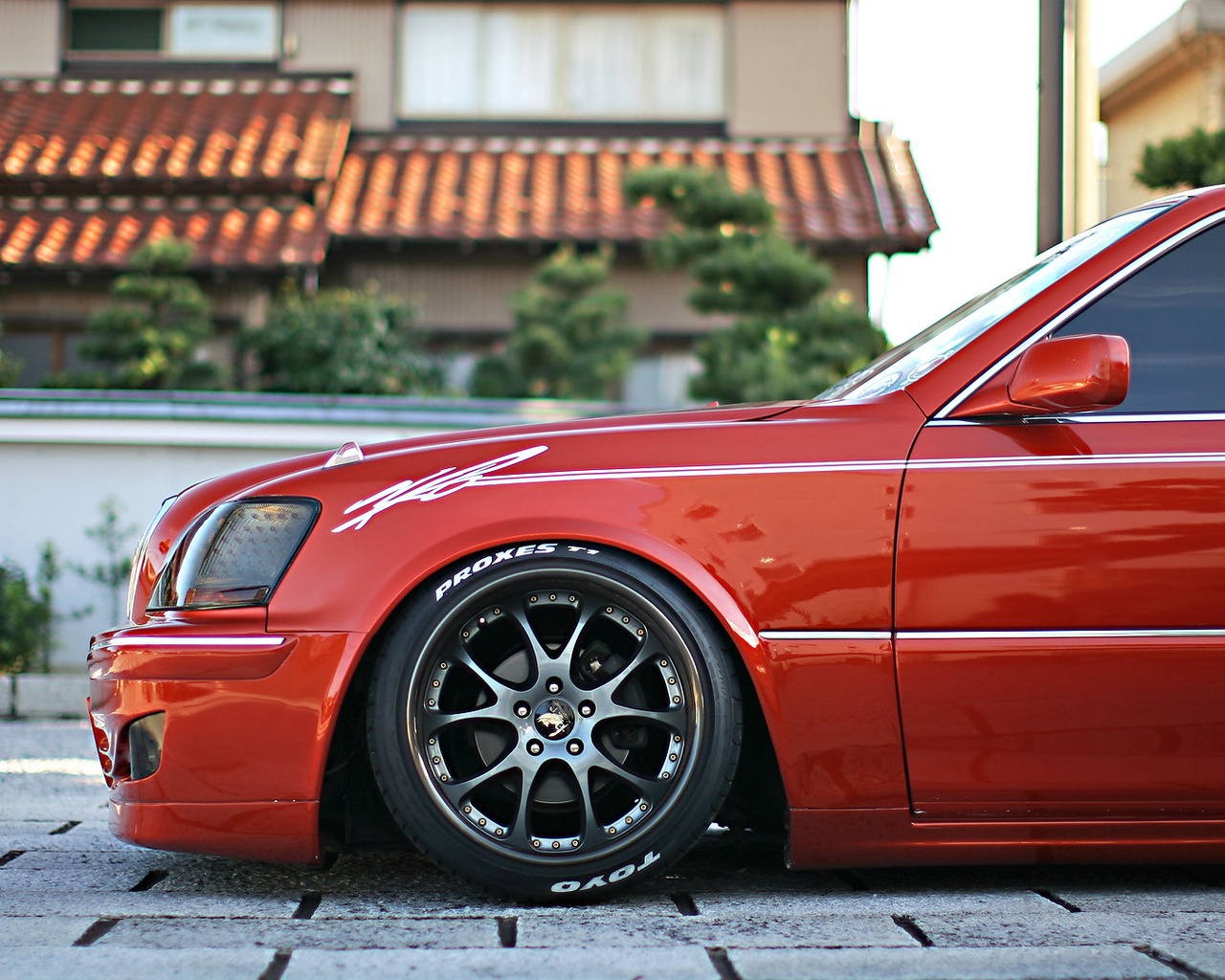 toyota, japanese, crown, wheels, tuning, vip style, majesta