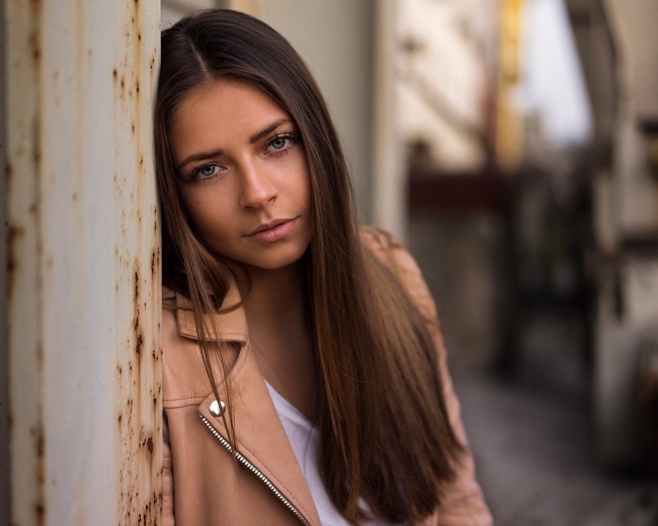 women, face, portrait, depth of field, , , , , , , 