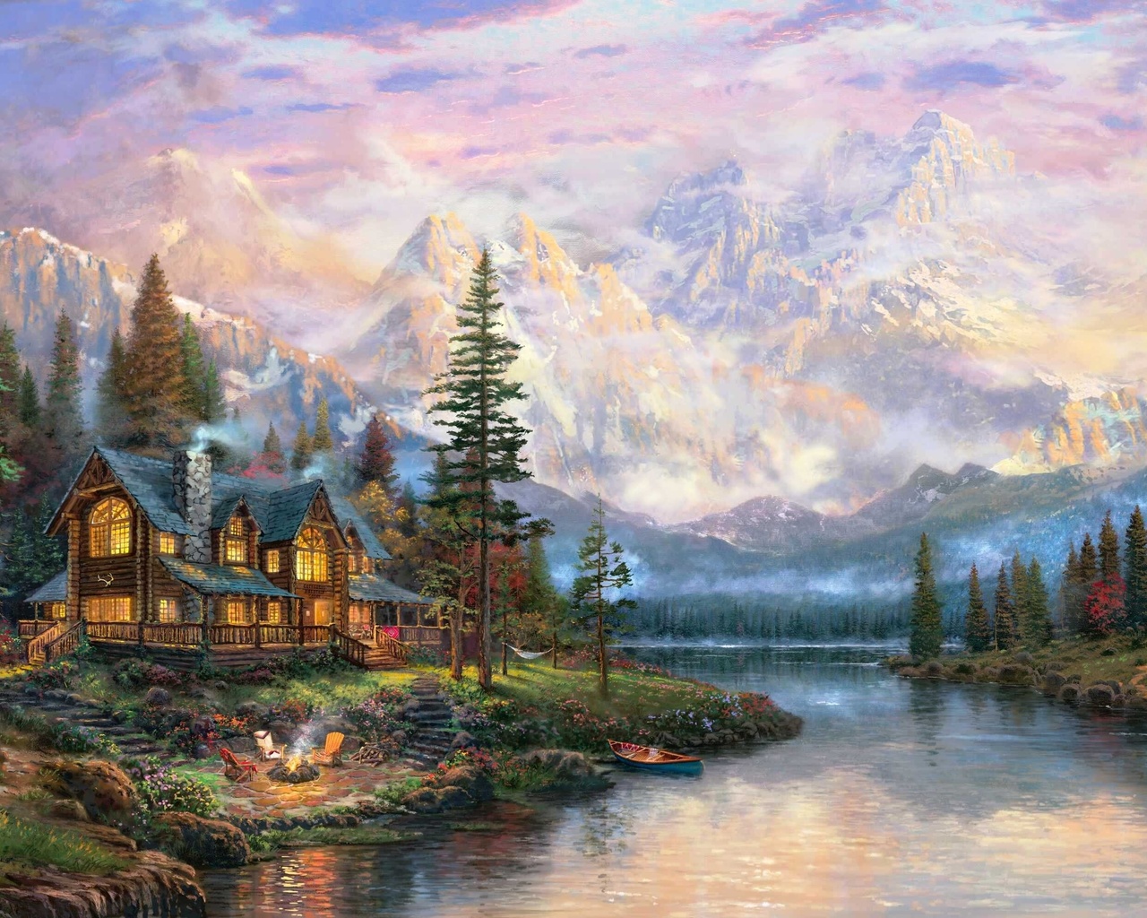 thomas kinkade, ,  