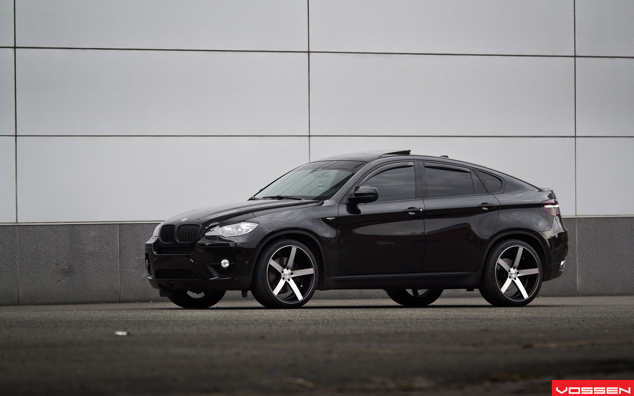 vossen, black, bmw x six, jeep, drives, bmw x6, tuning