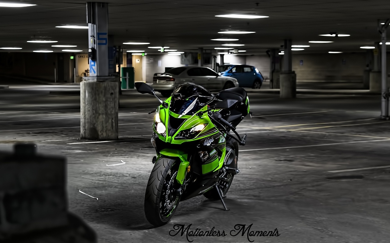 bike, kawasaki, 