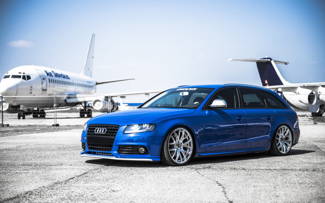 , , audi, a4, blue