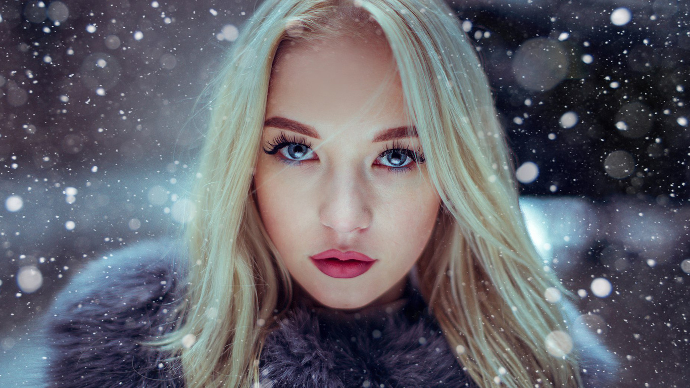 uliana verenchikova, women, blonde, face, portrait, blue eyes,  , , , , , ,  