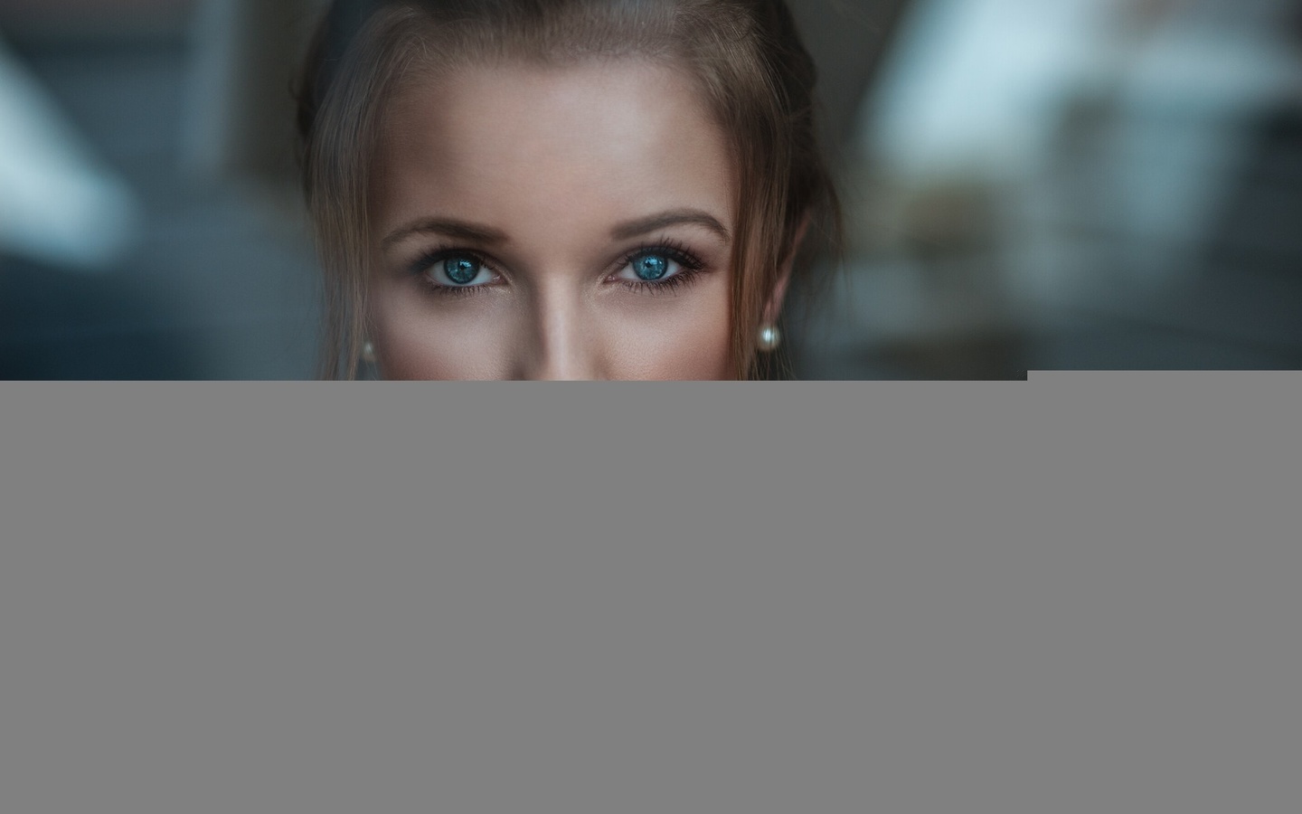 women, blonde, face, blue eyes, portrait, depth of field, , , ,  , , ,  