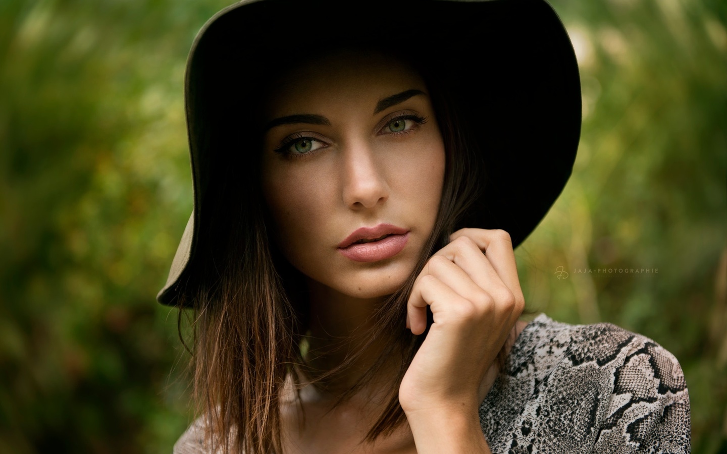 women, hat, face, portrait, depth of field, , , , , , 