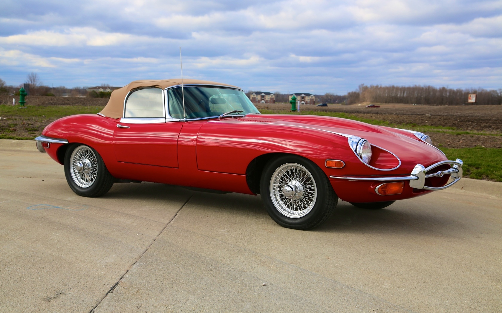 jaguar e type, car, jaguar