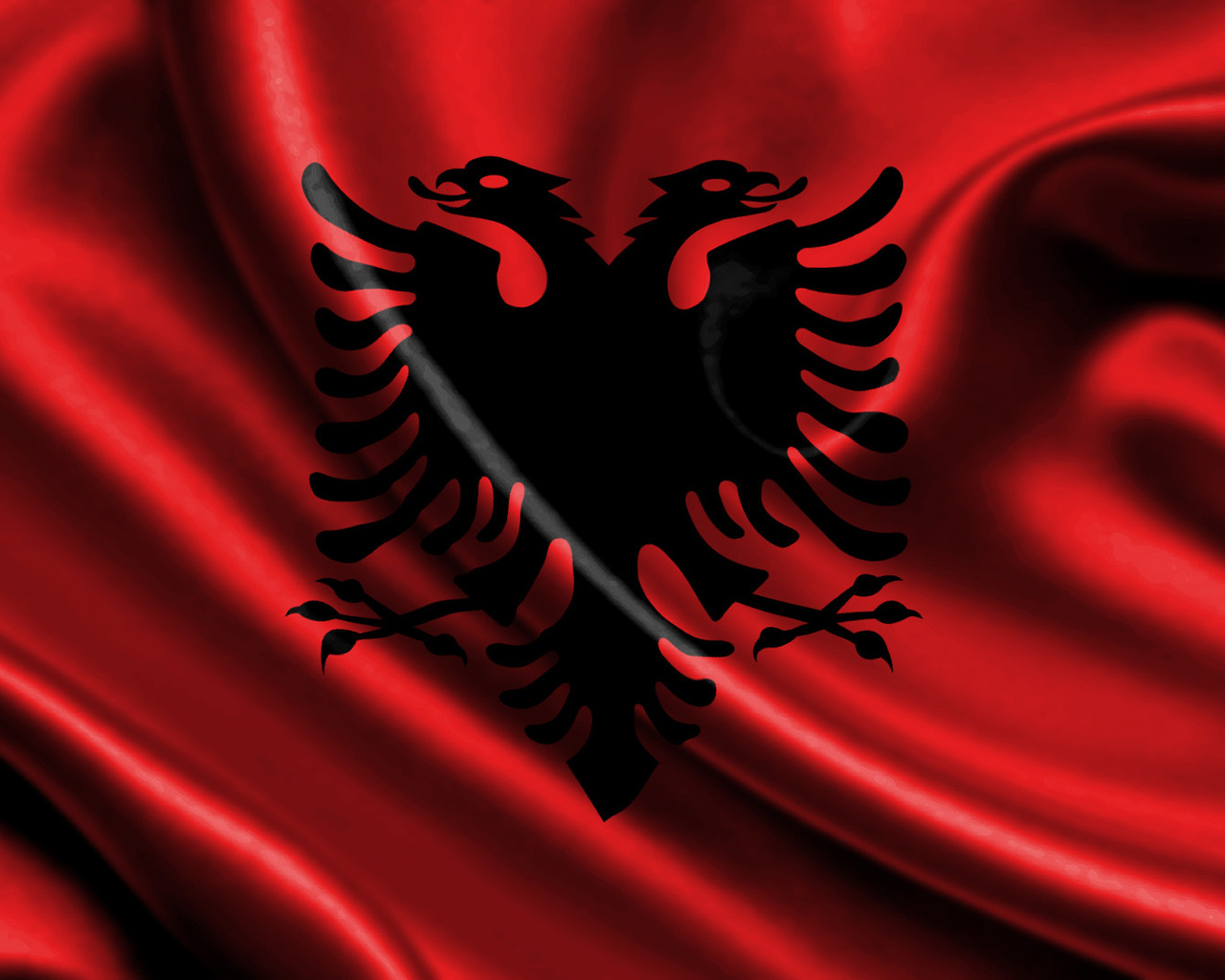 , , 3d, albania, flag