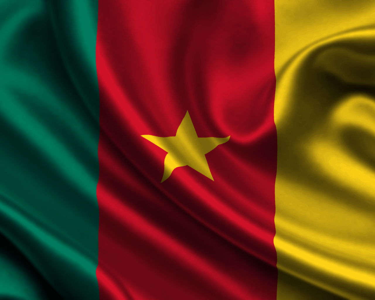 , , 3d, cameroon, flag