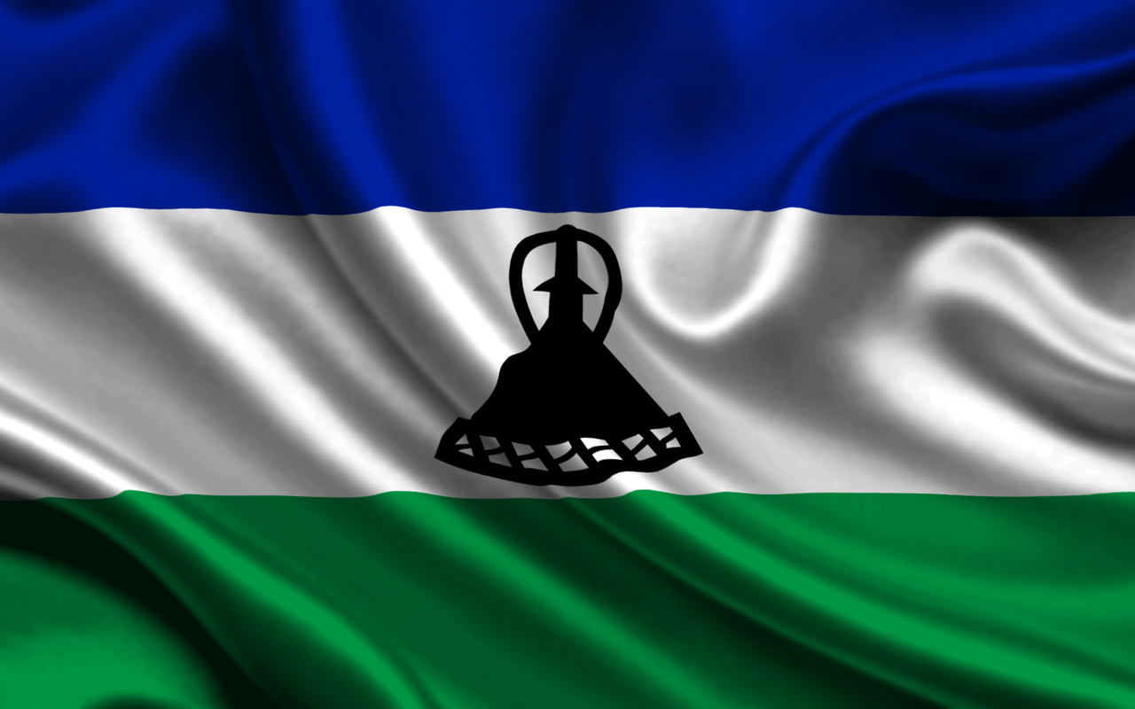  , , 3d, kingdom of lesotho, flag