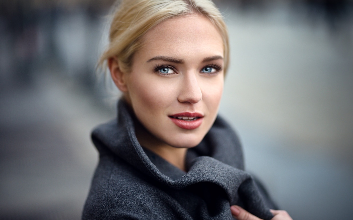 women, face, blonde, portrait, depth of field, , , , , , 