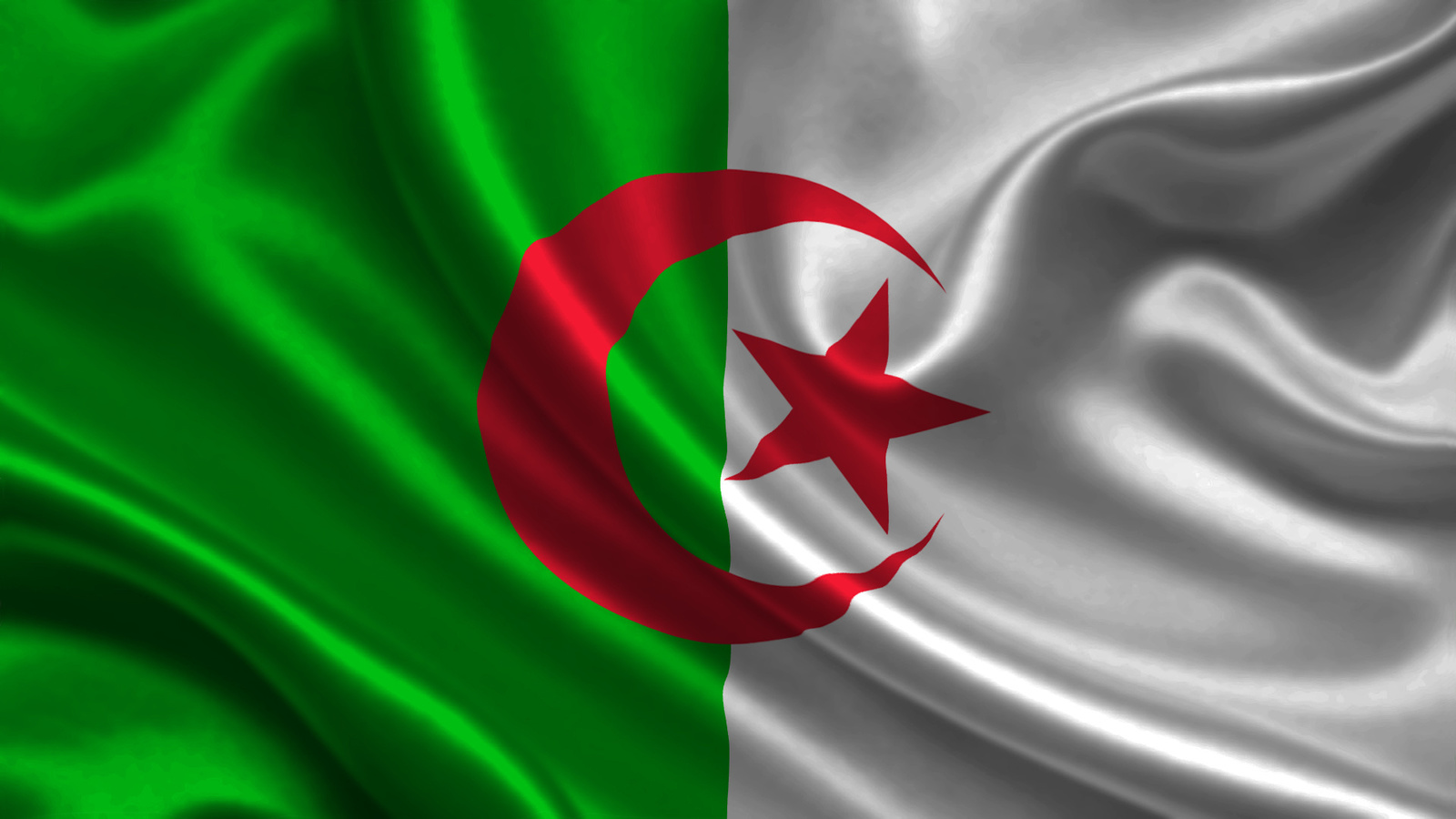 , , 3d, algeria, flag