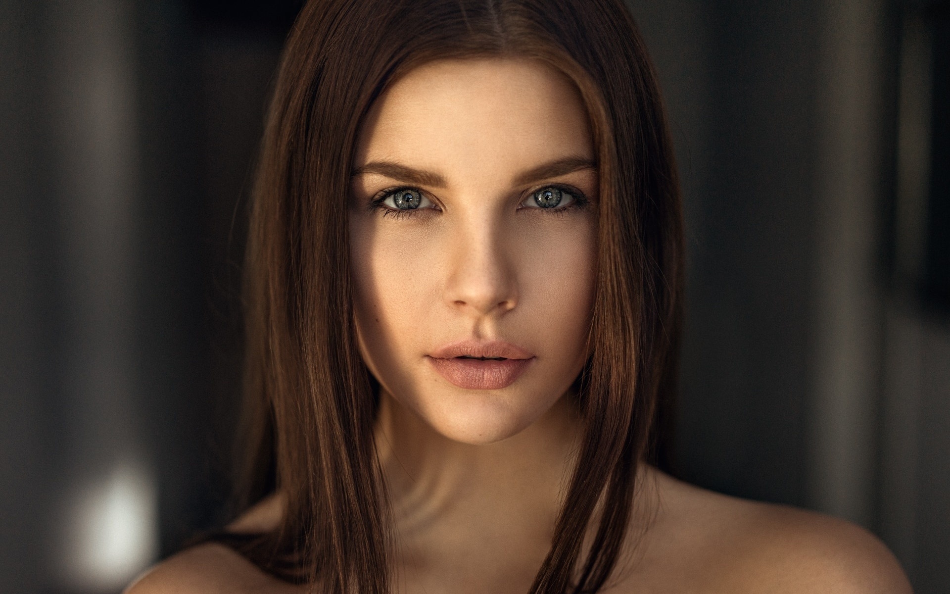 women, face, martin kuhn, portrait, depth of field, , , , , 