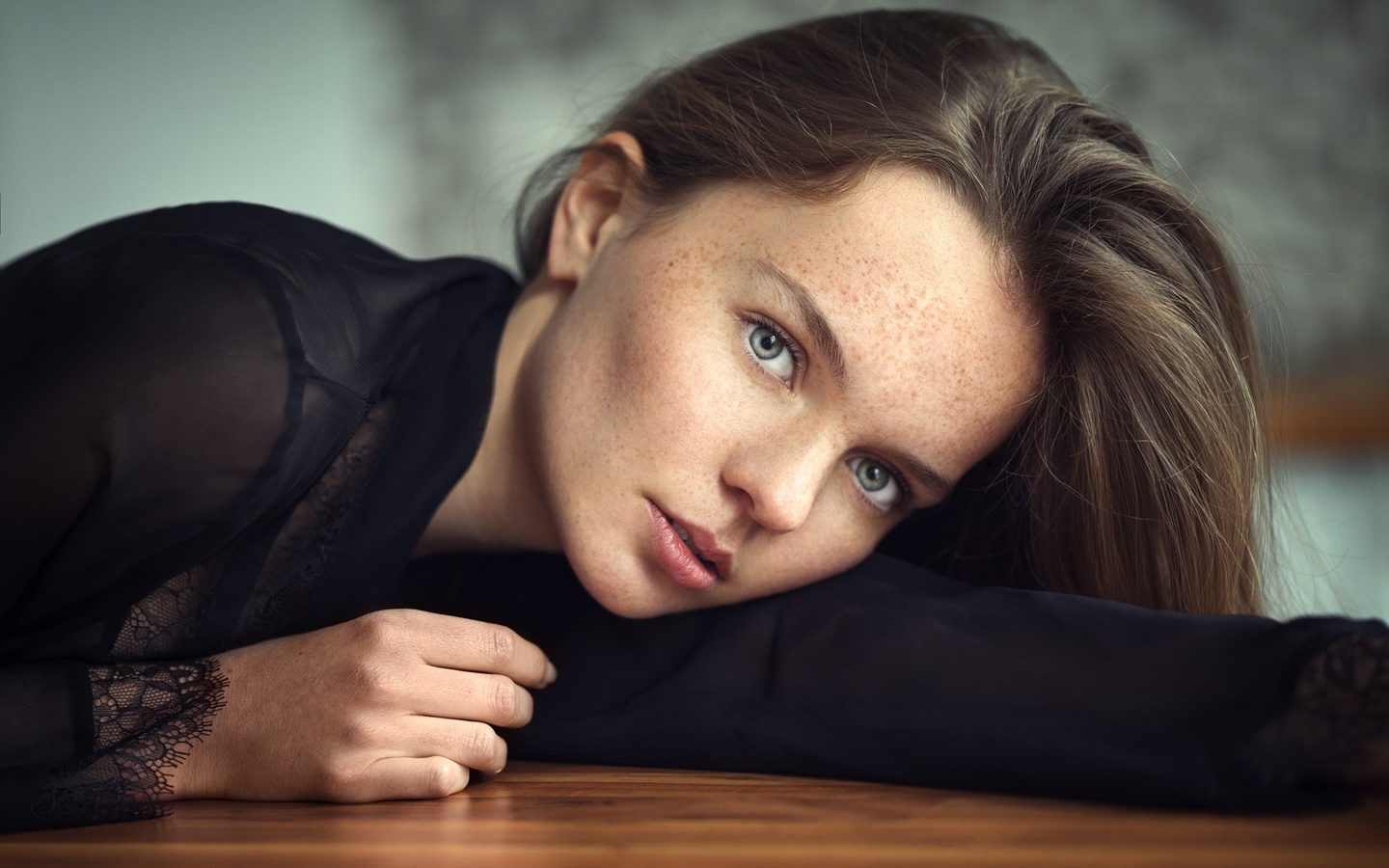 women, freckles, portrait, blonde, face, , , , , , 