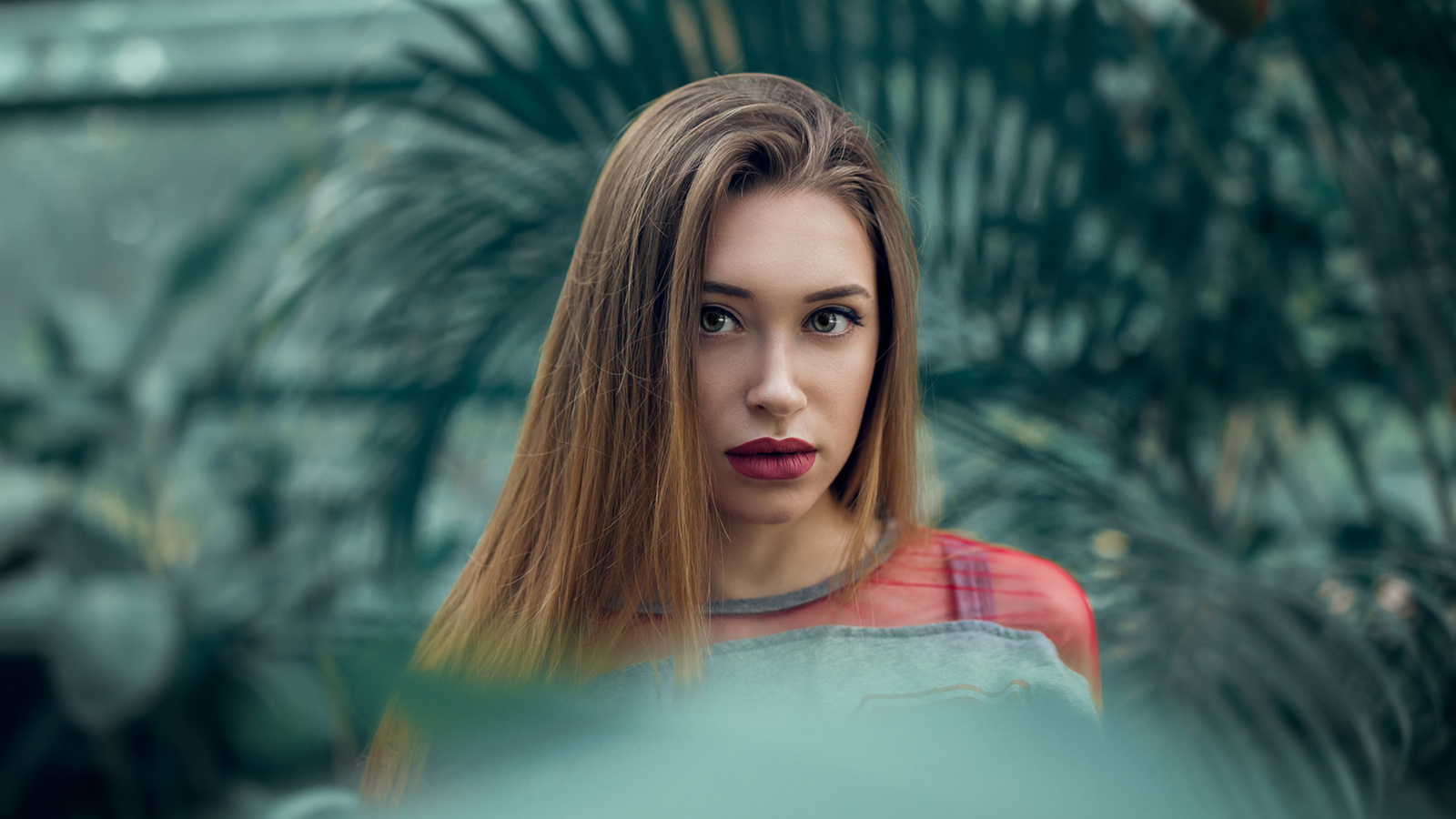 women, blonde, face, portrait, depth of field, , , , , ,   