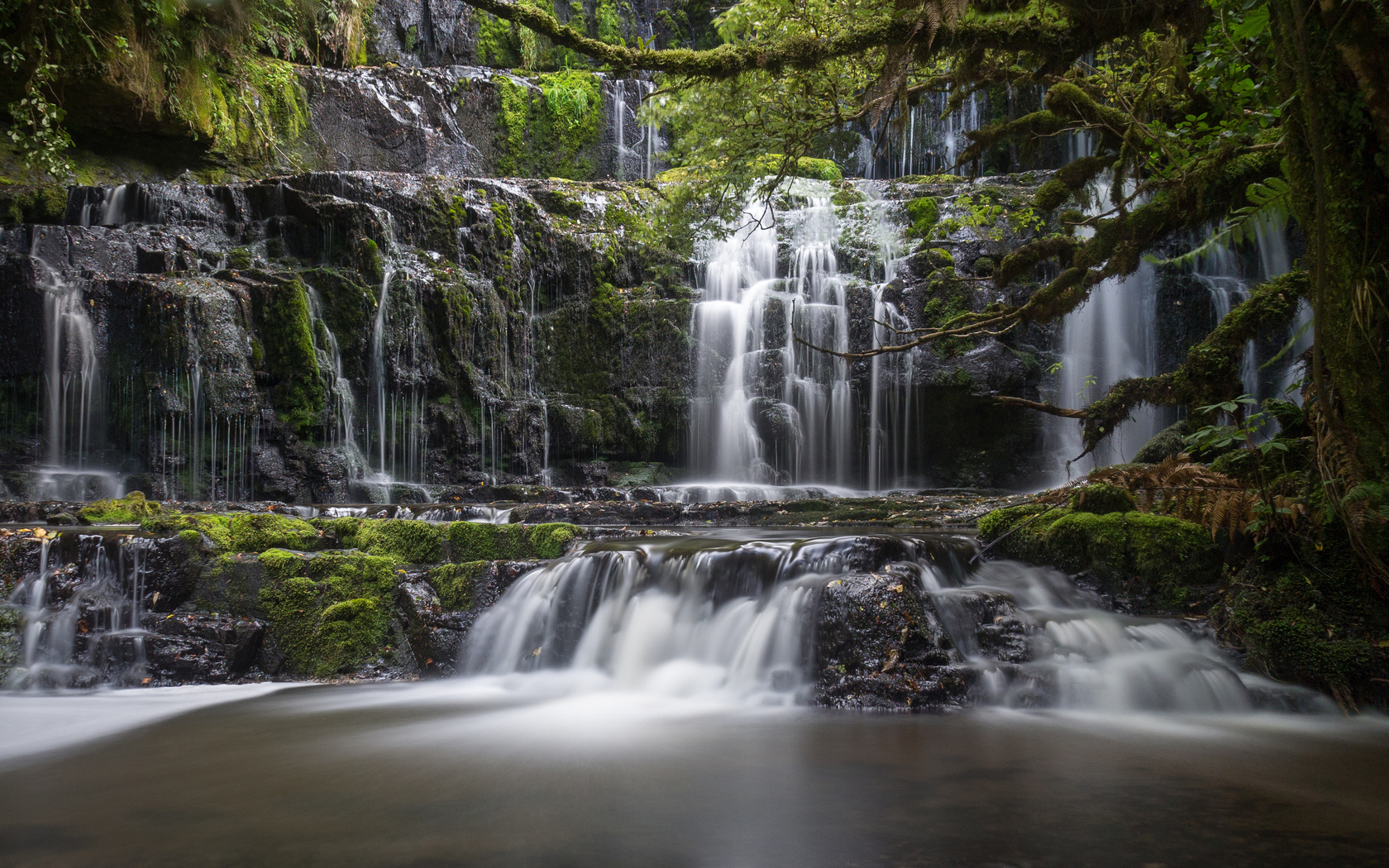 ,  , , purakaunui falls, , 