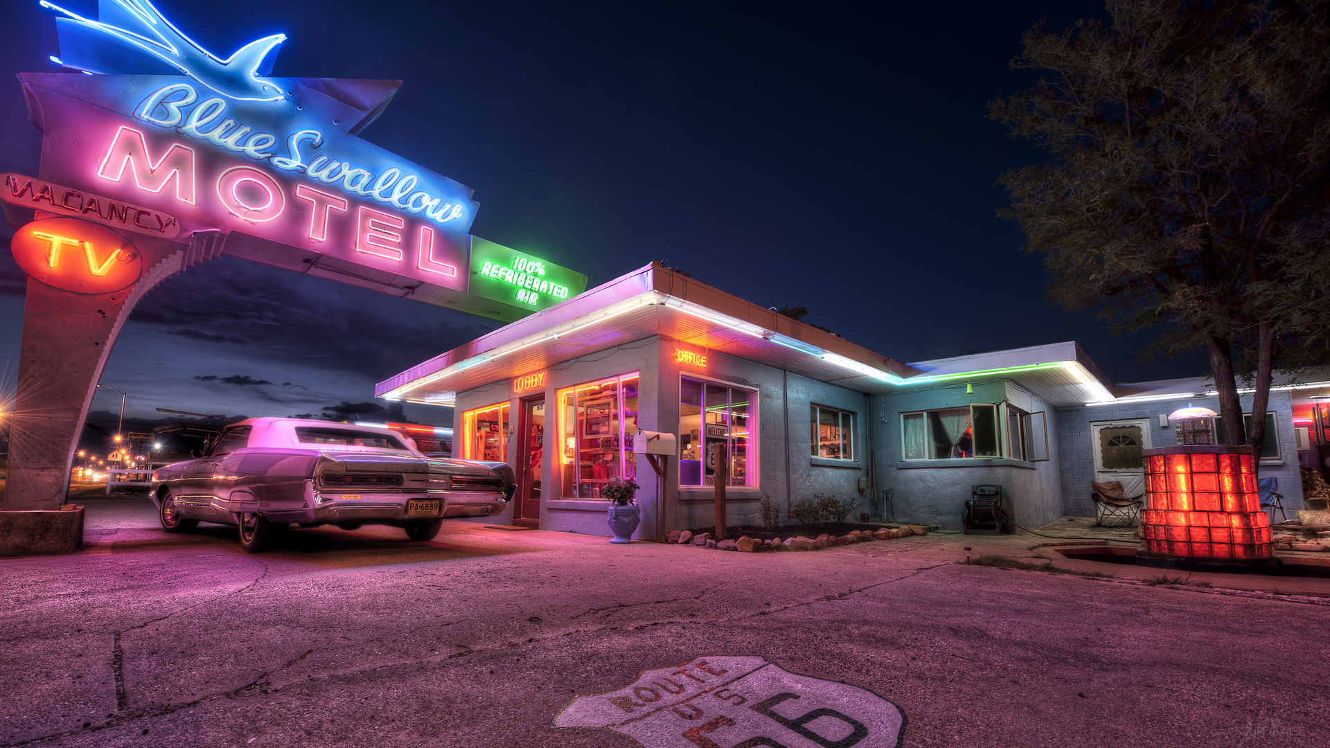  66, , route 66, motel,  , 