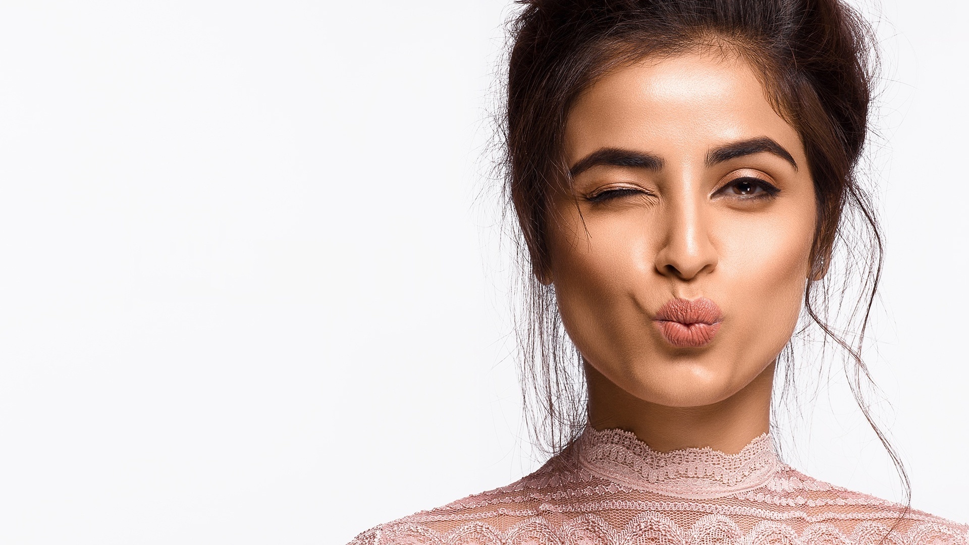 girl, hot, sexy, eyes, smile, beautiful, figure, model, pretty, beauty, lips, face, hair, brunette, pose, cute, indian, actress, celebrity, bollywood